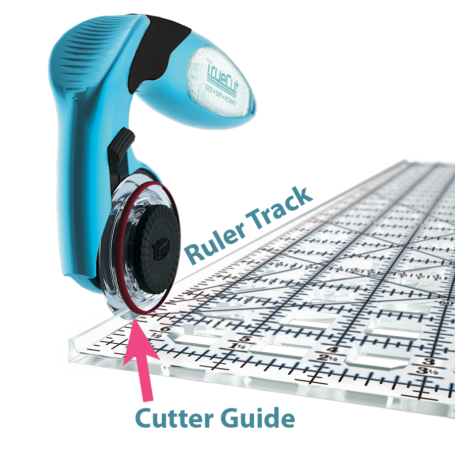 TrueCut Ruler Track and Cutter Guide