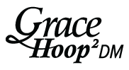 The GraceHoop Squared - 24-inch square hand-quilting hoop