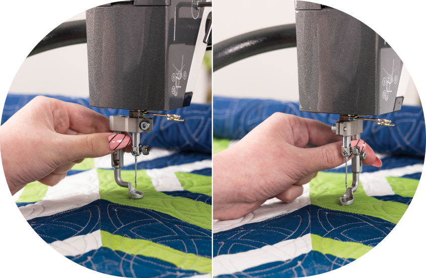 adjustable hopping foot