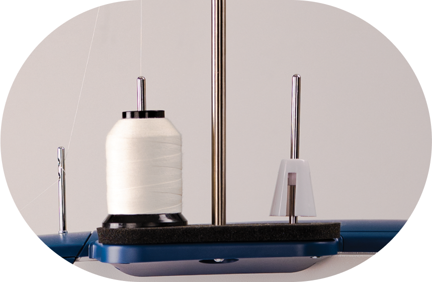 dual thread mast