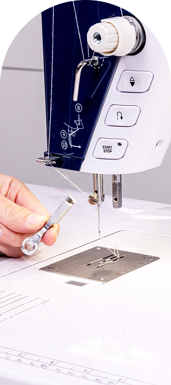 Slide magnetic needle plate