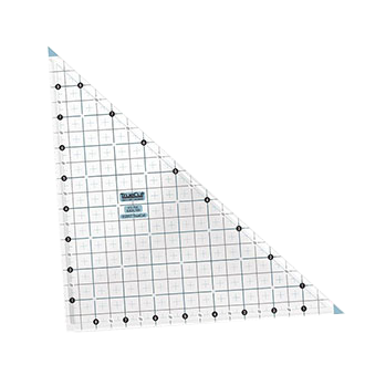 Right angle quilting ruler