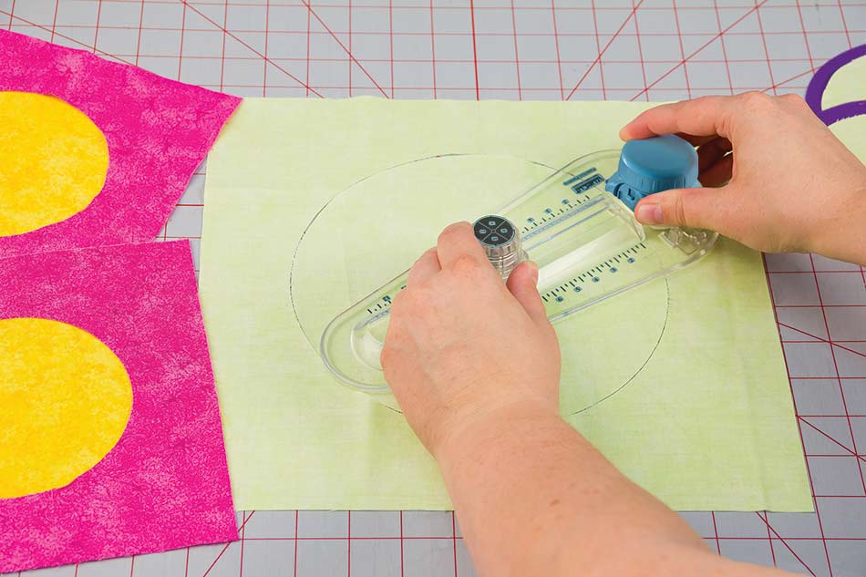 Cutting Fabric Circles