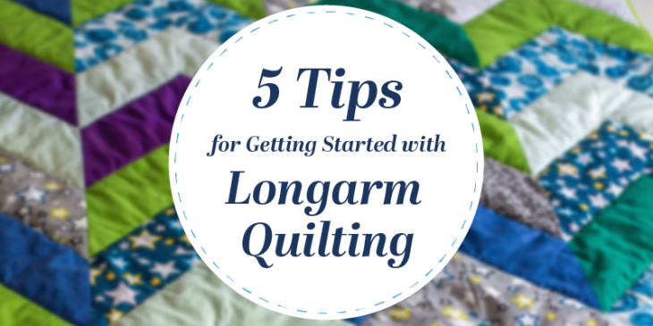 5 Tips for Getting Started with Longarm Quilting image