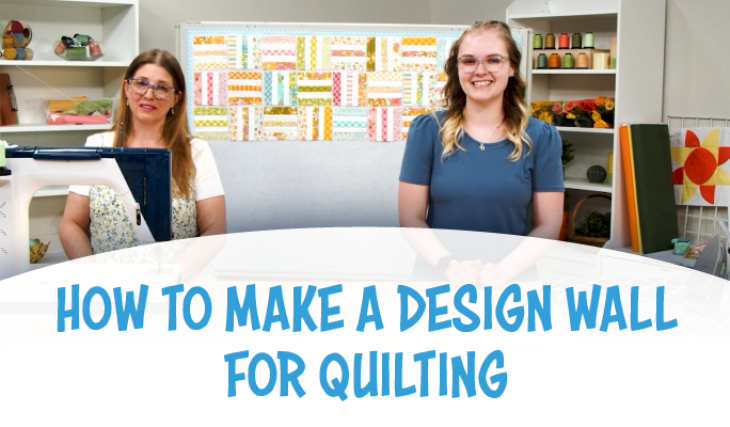 How to Make a Design Wall for Quilting image