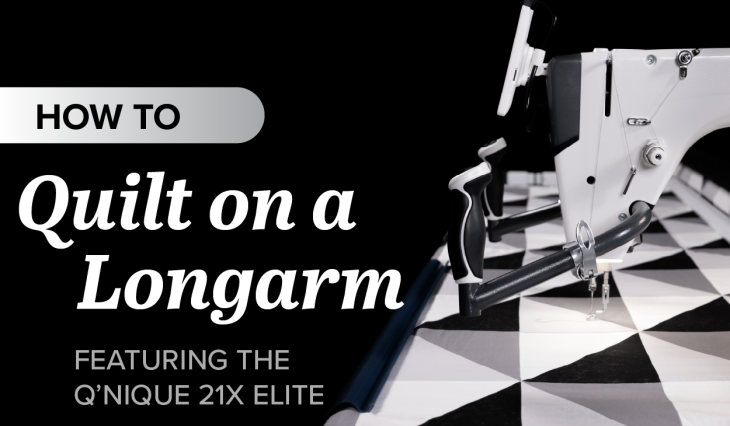 How to Use a Longarm Quilting Machine image