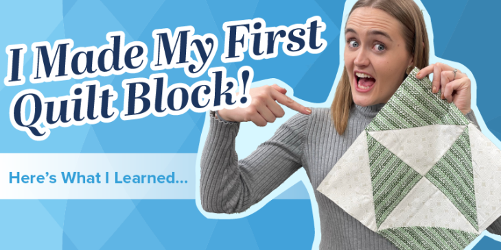 How to Piece Your Very First Quilt Block image