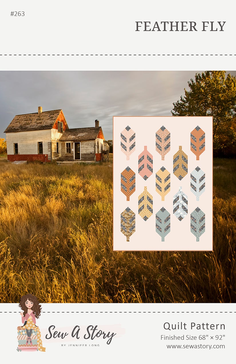 Pattern - Feather Fly from Jennifer Long Image