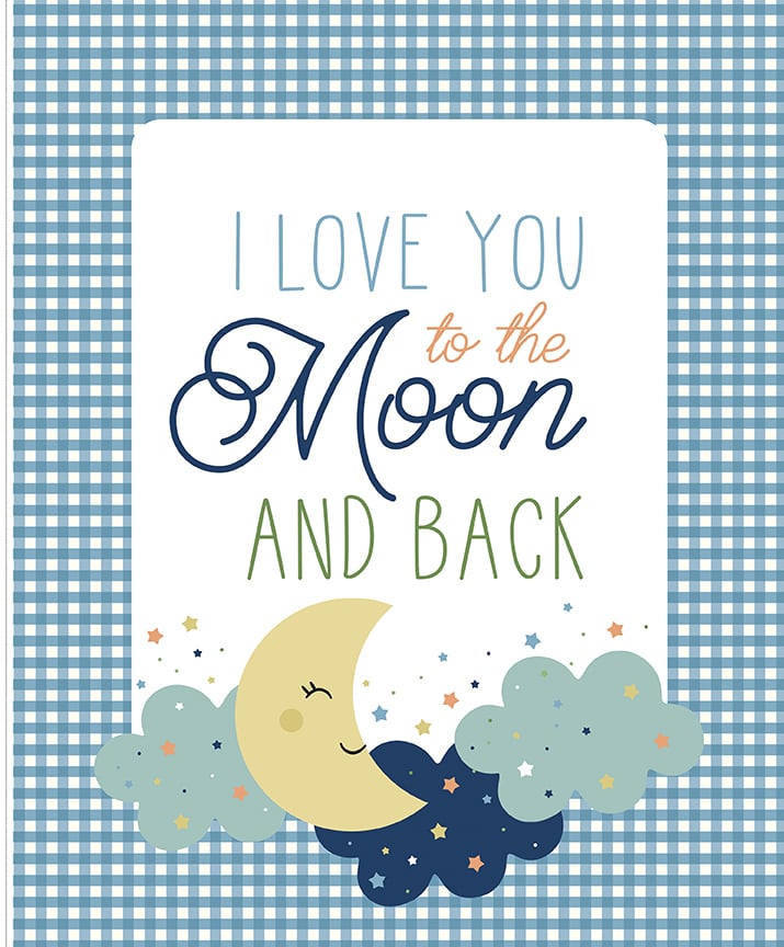 Panels from Love You To The Moon Image
