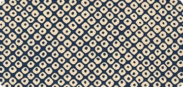 Navy Cream Fisheye From Sevenberry Kasuri (Kaufman) (SB-88220D6-2)