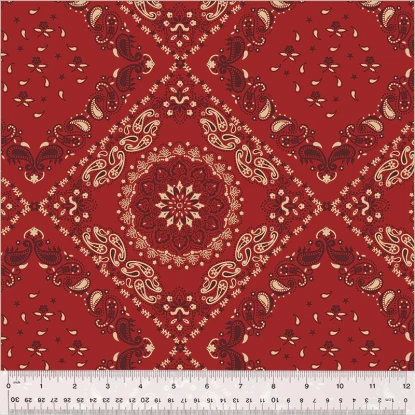 Bandana Red from 108 Quilt Back (Windham)