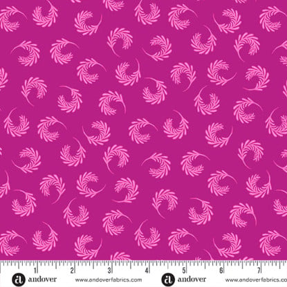 Magenta Swirling Sprays From Mollys Magic (Andover)