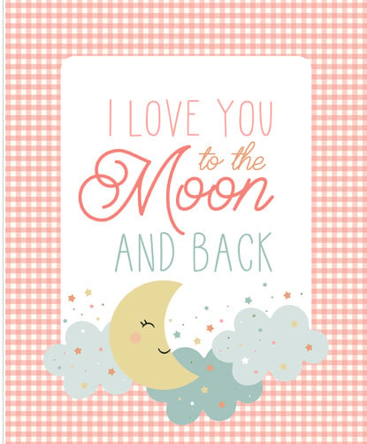 Panels from Love You To The Moon