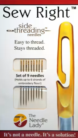 The Needle Lady's Side Threading Needle
