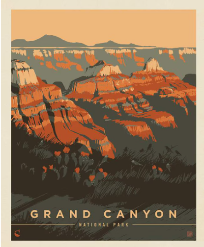 Panel - Grand Canyon from National Parks (RBD)