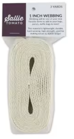 Beige Webbing 1 in