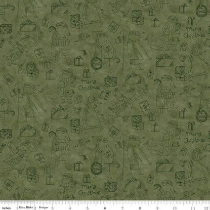 Santas and Gifts Green from Naughty or Nice (RBD)