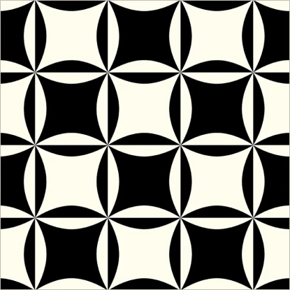 Black Cathedral Window Canvas from Perfect Points (WH)