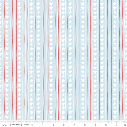 Stars and Stripes Light Blue from Firework Fields (RBD)