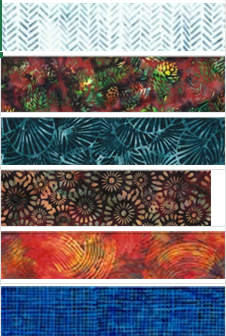 FQ Bali Reds from Bali Batiks (Hoffman)