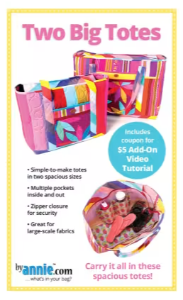 Pattern - Two Big Totes