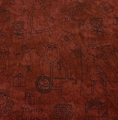 Santas and Gifts Red from Naughty Or Nice (RBD)