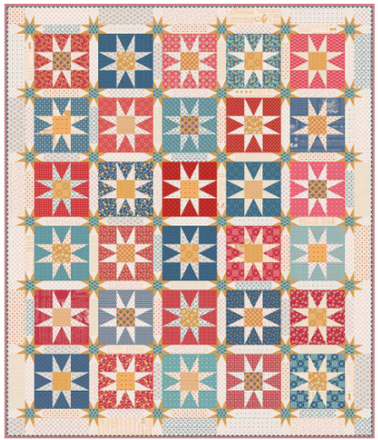 Kit - Americana Spacious Skies Quilt (RBD)