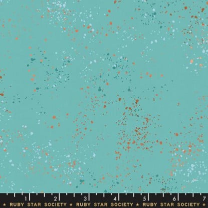 Metallic Turquoise from Speckled (moda)