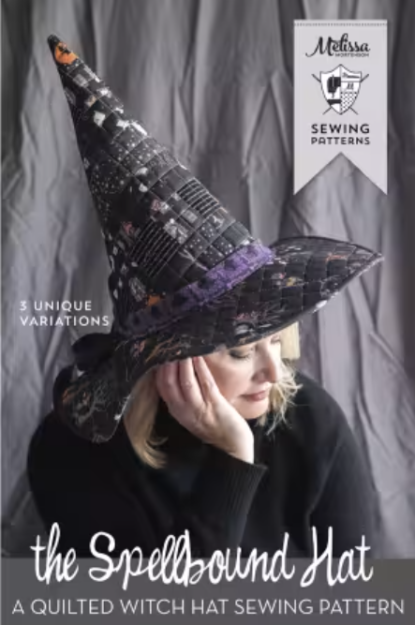 Pattern - Spellbound Quilted Witch Hat