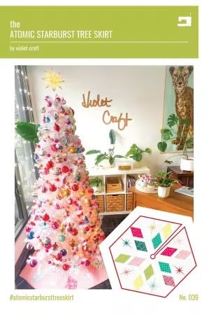 Pattern - The Atomic Starburst Tree Skirt