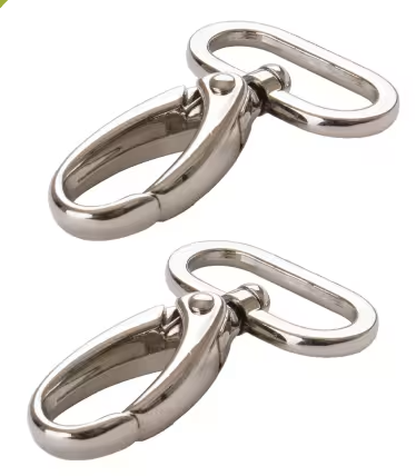 Swivel Hook 1in Nickel (Set of Two)