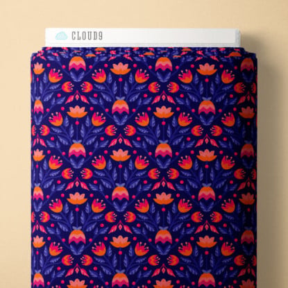 Full Bloom Navy from Blooming Garden (C9)