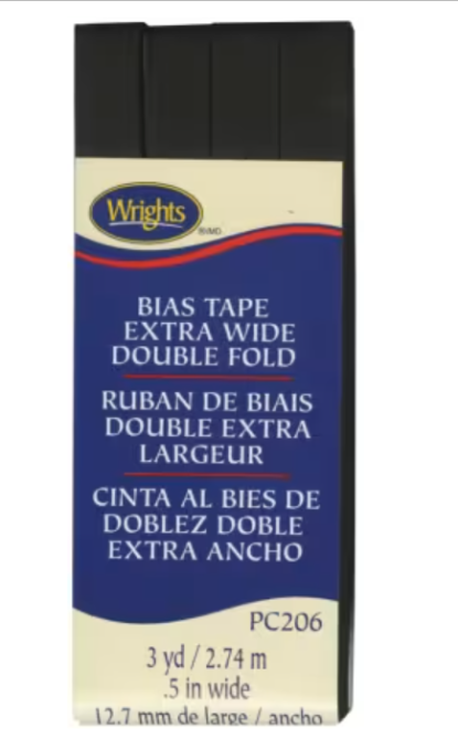 Extra Wide Double Fold Bias Tape