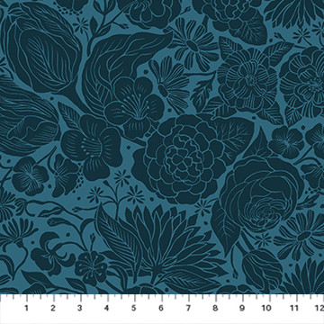 Blue Floral from Folktale (FIGO)