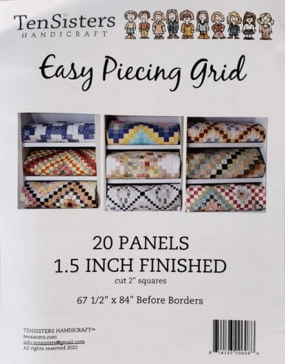 TenSisters Handicraft Easy Piecing Grid
