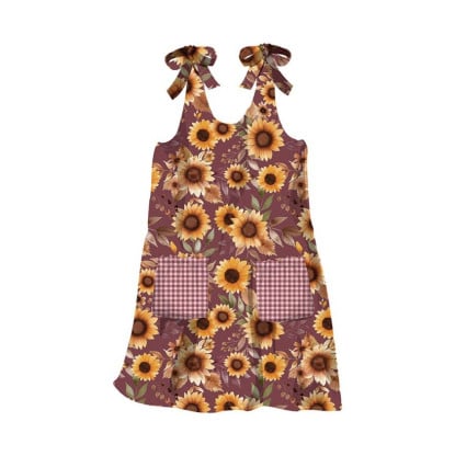 Panel - Sunflower Apron from Harvest on the Prairie