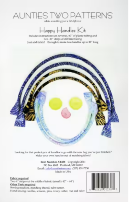 Happy Handles Kit from Aunties Two Patterns