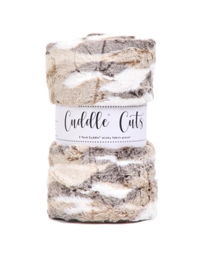 Pre-Cut Frosted Himalayan Pewter from Luxe Cuddle Cut (SF)