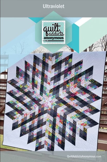 Pattern - Quilt Addicts Anonymous Ultraviolet