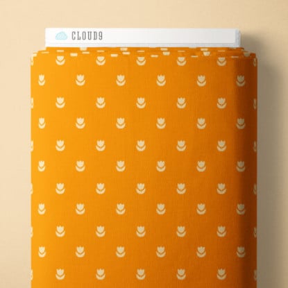 Flower Fields Orange from Blooming Garden (C9)