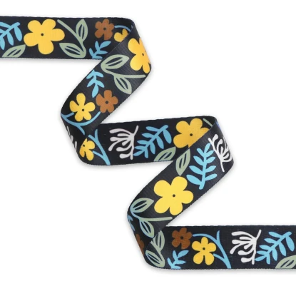 Clip-Art Floral Webbing 1.5 in