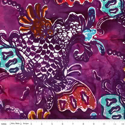 Berry Persimmon From Expressions Batiks Express Yourself!