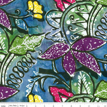 Peacock From Expressions Batiks Express Yourself!