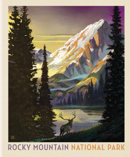 Panel - Rocky Mountain from National Parks (RBD)