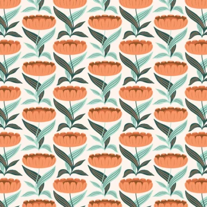 Champagne Blossoms (Coral) from Florissima (C9)