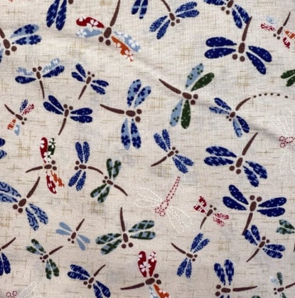 Natural Dragonfly From Sevenberry Kasuri (Kaufman) (SB-83033D1-2)