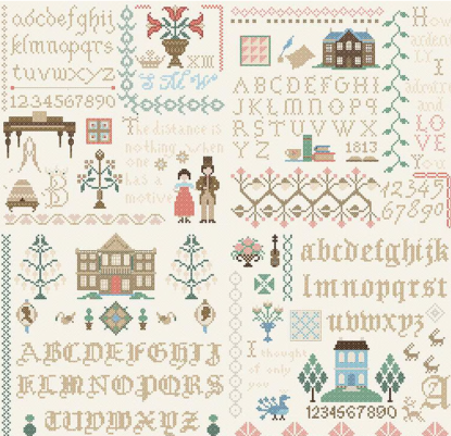 Meryton Sampler Multi From Pride & Prejudice (RBD)