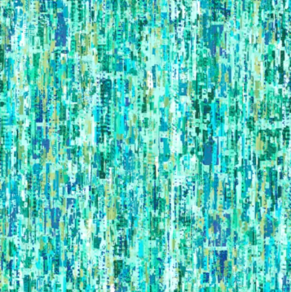 Turquoise Raining Confetti from Geo Pop Pearl (Henry Glass)