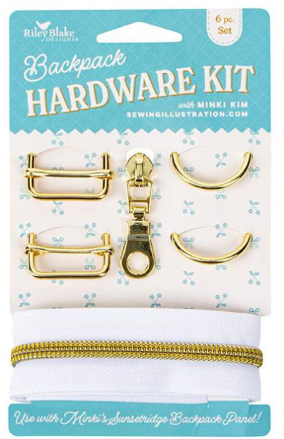 Minki Kim Backpack Hardware Kit Light Gold