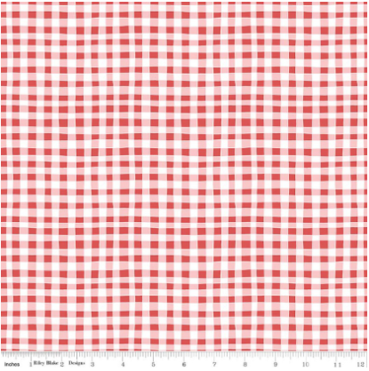 Gingham Red from Firework Fields (RBD)